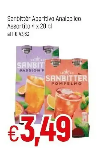 Famila Sanbitter Pompelmo offerta