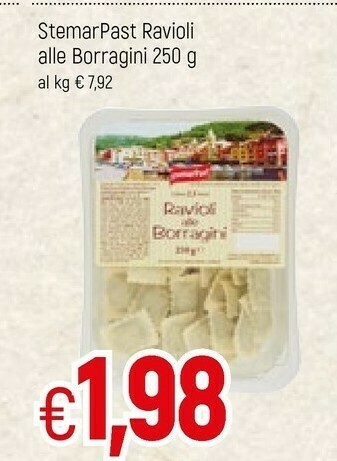 Famila Stemarpast Ravioli Alle Borragini offerta
