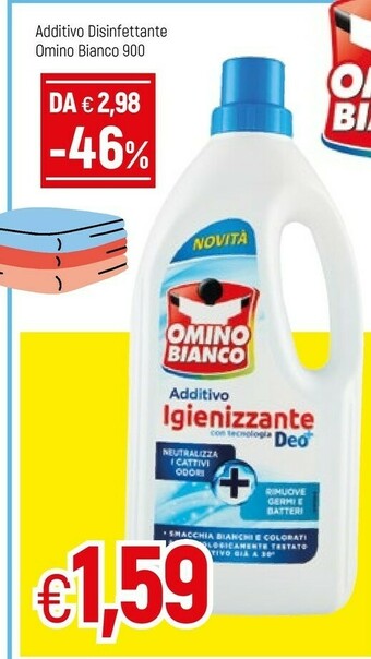 Famila Omino Bianco Additivo Disinfettante 900ml offerta