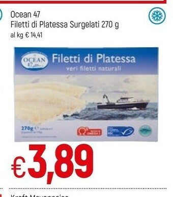 Famila Ocean 47 Filetti Di Platessa Surgelati offerta