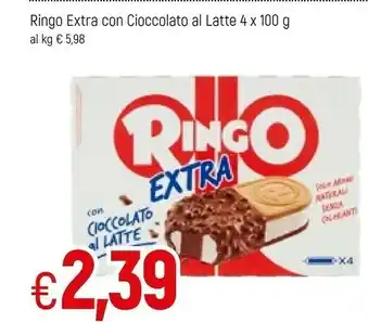 Famila Pavesi Ringo Extra Con Cioccolato Al Latte offerta