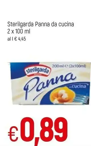 Famila Sterilgarda Panna Da Cucina 200 G(ml) offerta