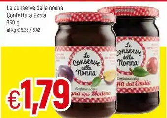 Famila Le Conserve Della Nonna - Confettura Extra Di Pesche 330 G(ml) offerta