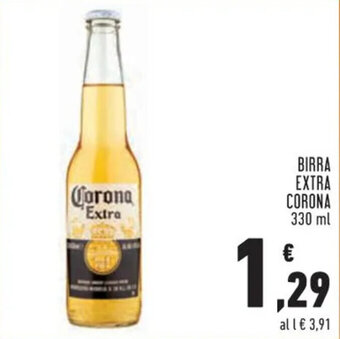 Conad BIRRA EXTRA CORONA 330 ml offerta