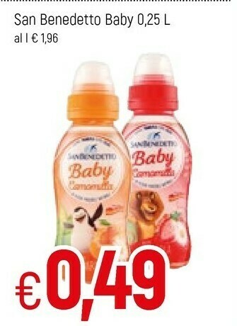 San Benedetto Baby Drink Camomilla Banana