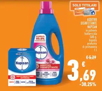 ADDITIVO DISINFETTANTE NAPISAN 500 g