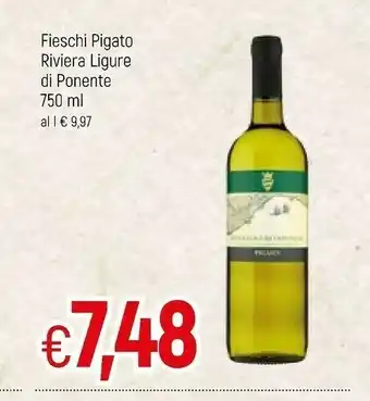 Pigato Fieschi Riviera Ligure Di Ponente 750 Ml