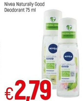 Famila Nivea Naturally Good Deodorant offerta