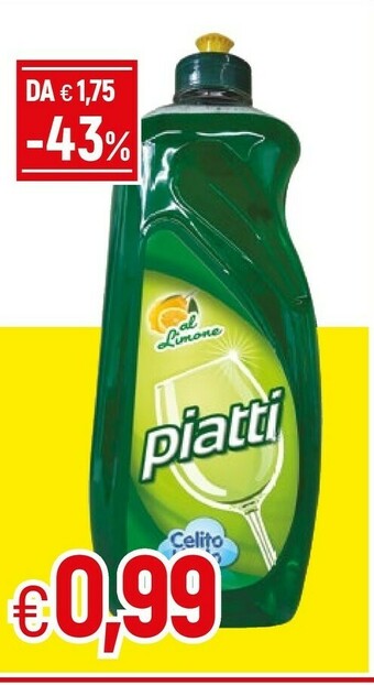 Famila Detersivo Piatti Al Limone offerta