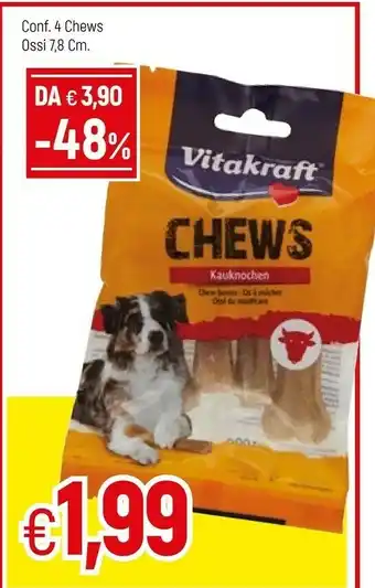 Famila Vitakraft Kauknochen offerta