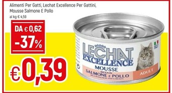 Famila Le Chat Excellence Alimenti Per Gatti Con Salmone E Pollo offerta