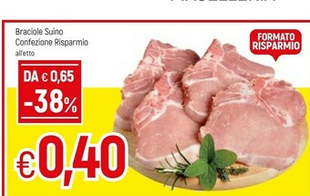 Famila Braciole Suino Confezione Risparmio offerta