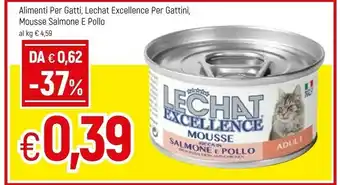 Famila Le Chat Excellence Alimenti Per Gatti Con Salmone E Pollo offerta