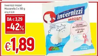 Famila Invernizzi Invernizzi - Mozarì 300 g(ml) offerta