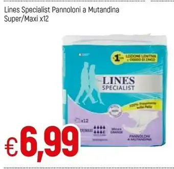 Famila Lines Specialist Pannoloni A Mutandina Super offerta