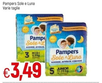 Famila Pampers Sole E Luna offerta