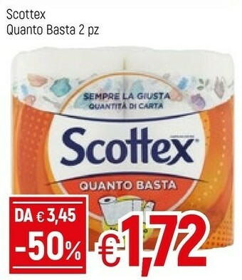 Famila Scottex Quanto Basta 2 Pz offerta