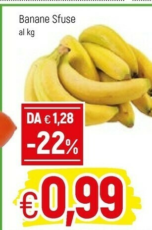 Famila Banane Sfuse offerta