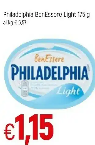Famila Mondelez Philadelphia Formaggio Fresco Benessere 175 G(ml) offerta