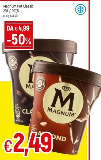 Famila Algida Magnum Pot Classic/ Almond offerta