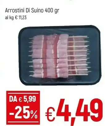 Famila Arrostini Di Suino offerta