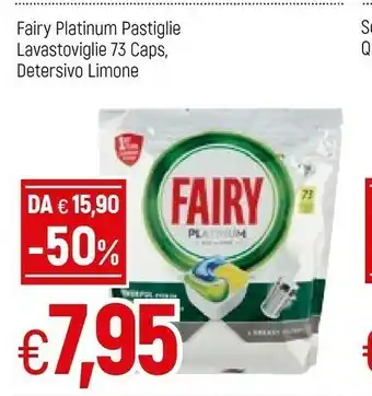 Famila Superstore Fairy Platinum Pastiglie Lavastoviglie offerta