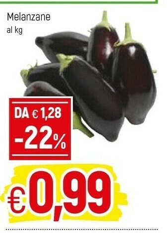 Famila Superstore Melanzane offerta