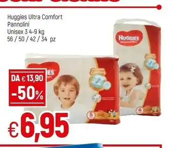 Famila Superstore Huggies Ultra Comfort Pannolini offerta