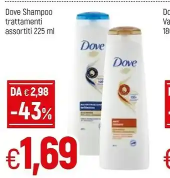 Famila Superstore Dove Shampoo Trattamenti offerta