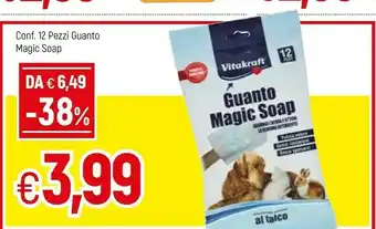 Guanto Magic Soap Confezione 12 Pezzi