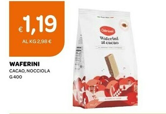 Ekom Waferini Cacao / Nocciola offerta