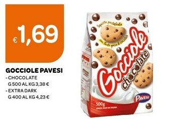 Ekom Pavesi Gocciole Chocolate 500 G(ml) offerta
