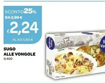 Ekom Appetais Sugo Alle Vongole offerta
