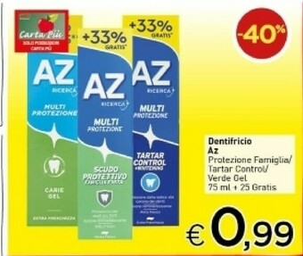 Crai Az Dentifricio offerta