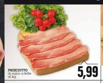Emi Supermercati Prosciutto Di Suino A Fette offerta