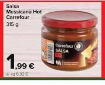 Carrefour Market Salsa Messicana Hot Carrefour 315 g offerta