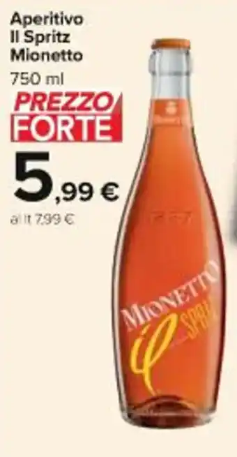 Carrefour Market Aperitivo II Spritz Mionetto 750ml offerta