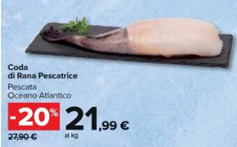 Carrefour Market Coda di Rana Pescatrice offerta
