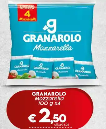 GRANAROLO Mozzarella 100 g x4