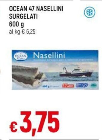 Galassia OCEAN 47 NASELLINI SURGELATI 600 g offerta