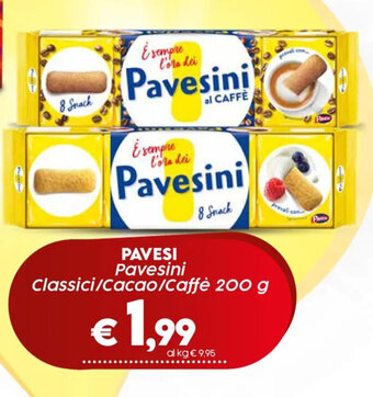 Crai PAVESI Pavesini Classici/Cacao/Caffè 200 g offerta