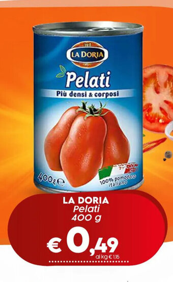 Crai LA DORIA Pelati 400 g offerta