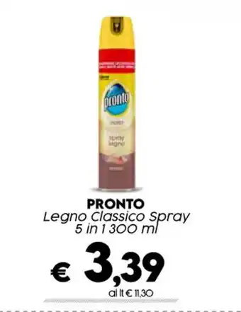 Crai PRONTO Legno Classico spray 5 in 1 300 ml offerta