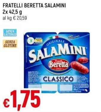 FRATELLI BERETTA SALAMINI 2x 42,5 g