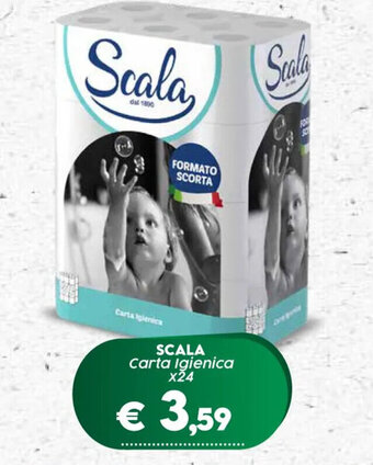Crai SCALA Carta igienica X24 offerta