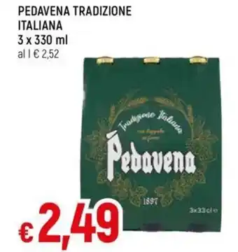 PEDAVENA TRADIZIONE ITALIANA 3 x 330 ml