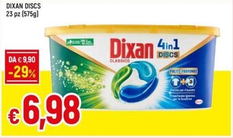 Galassia DIXAN DISCS 23 pz (575g) offerta