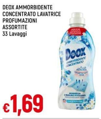 Galassia DEOX AMMORBIDENTE CONCENTRATO LAVATRICE PROFUMAZIONI ASSORTITE 33 Lavaggi offerta