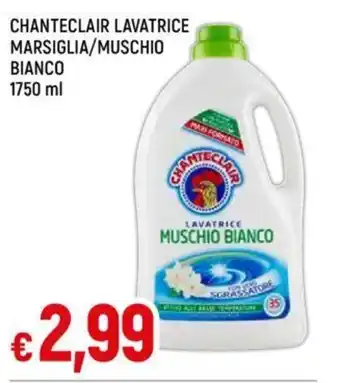 Galassia CHANTECLAIR LAVATRICE MARSIGLIA/MUSCHIO BIANCO 1750 ml offerta