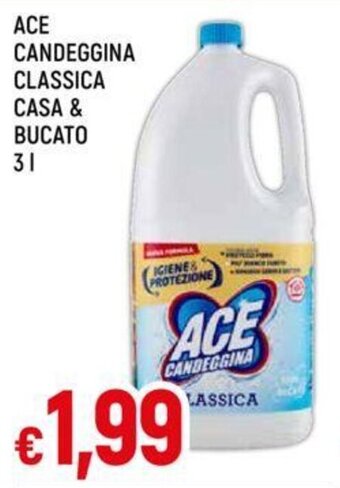 Galassia ACE CANDEGGINA CLASSICA CASA & BUCATO 3 l offerta